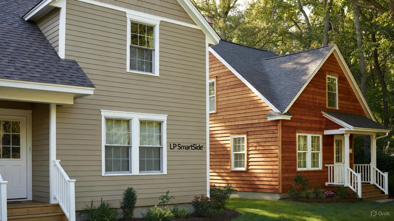LP SmartSide vs Traditional Wood Siding