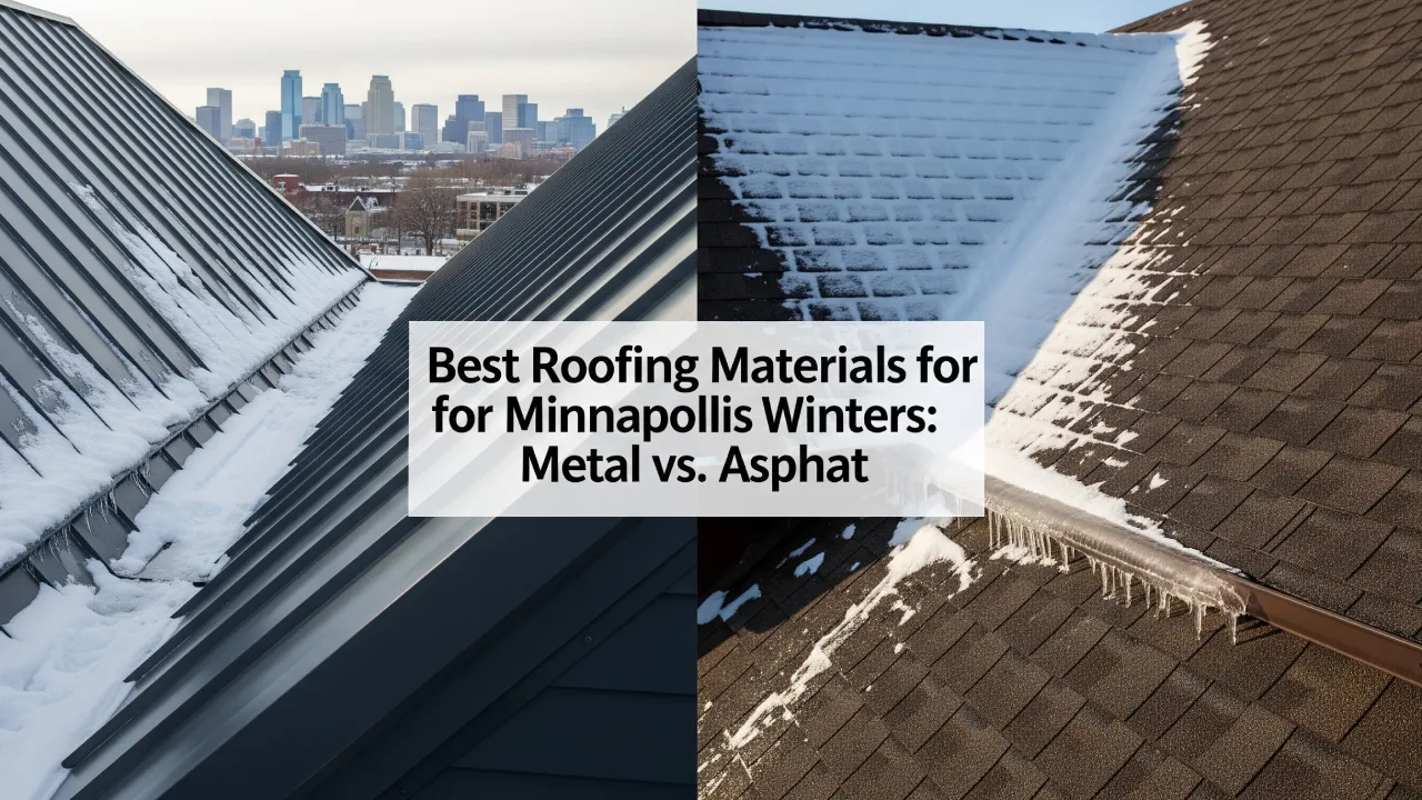 Best Roofing Materials for Minneapolis Winters
