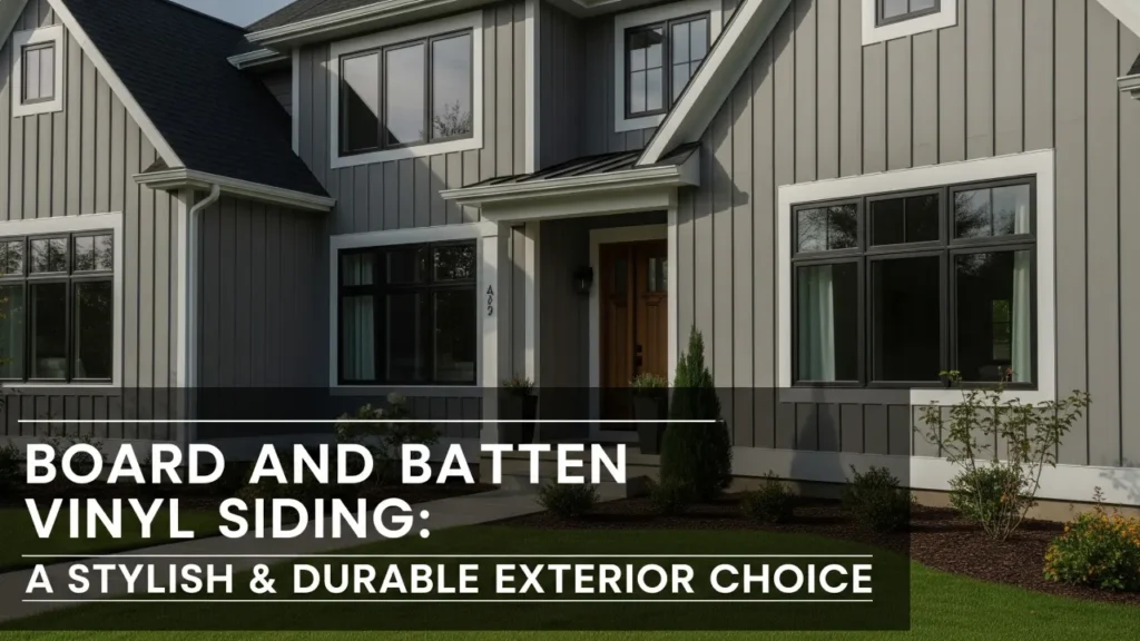 Board and Batten Vinyl Siding