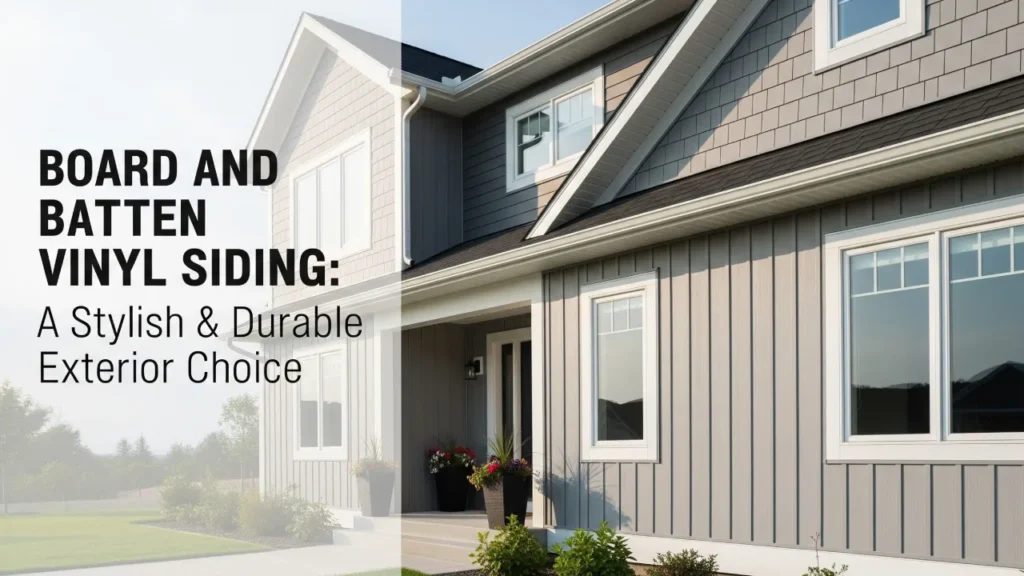 Board and Batten Vinyl Siding