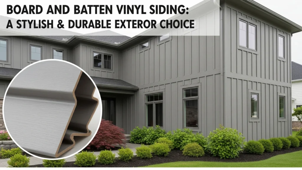 Board and Batten Vinyl Siding
