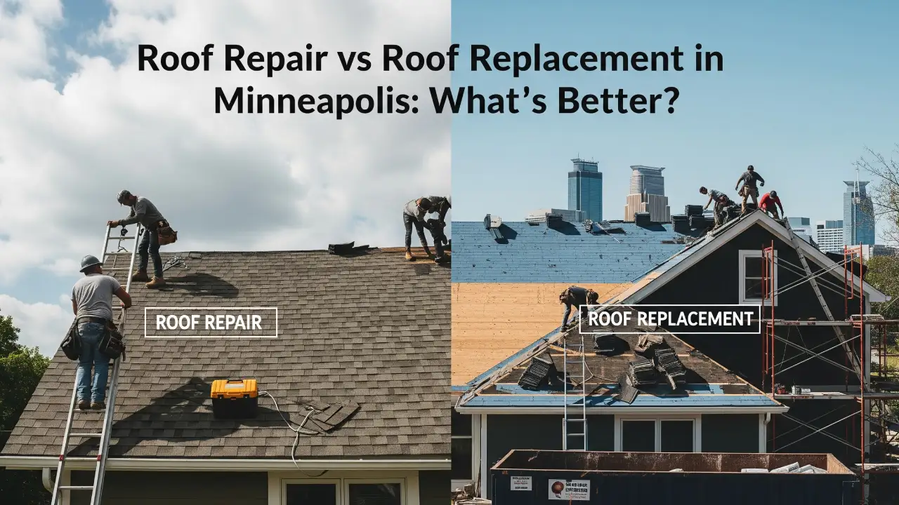 Roof Repair vs Roof Replacement in Minneapolis